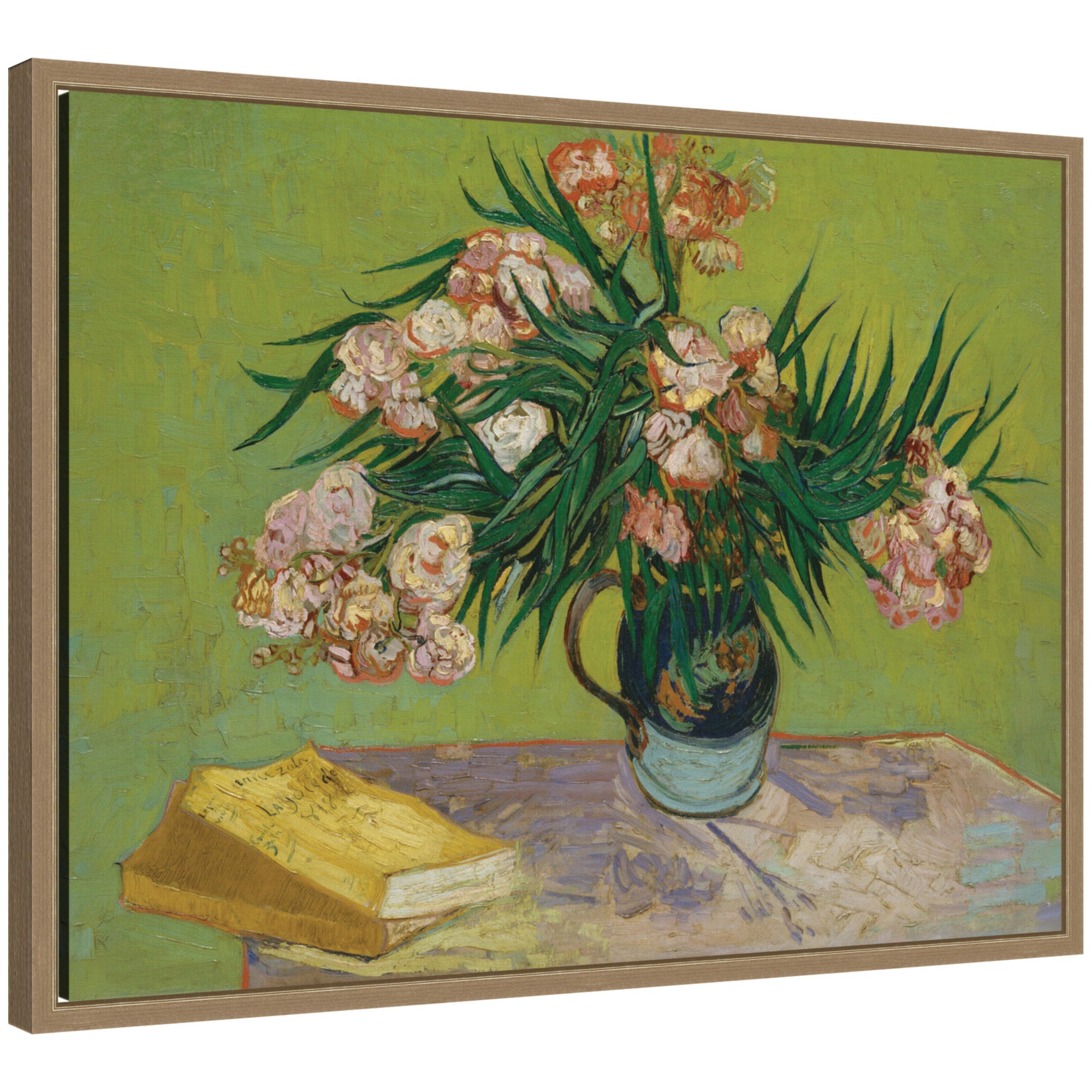 Framed Canvas 24x18 Sylvie Dark Gold 1