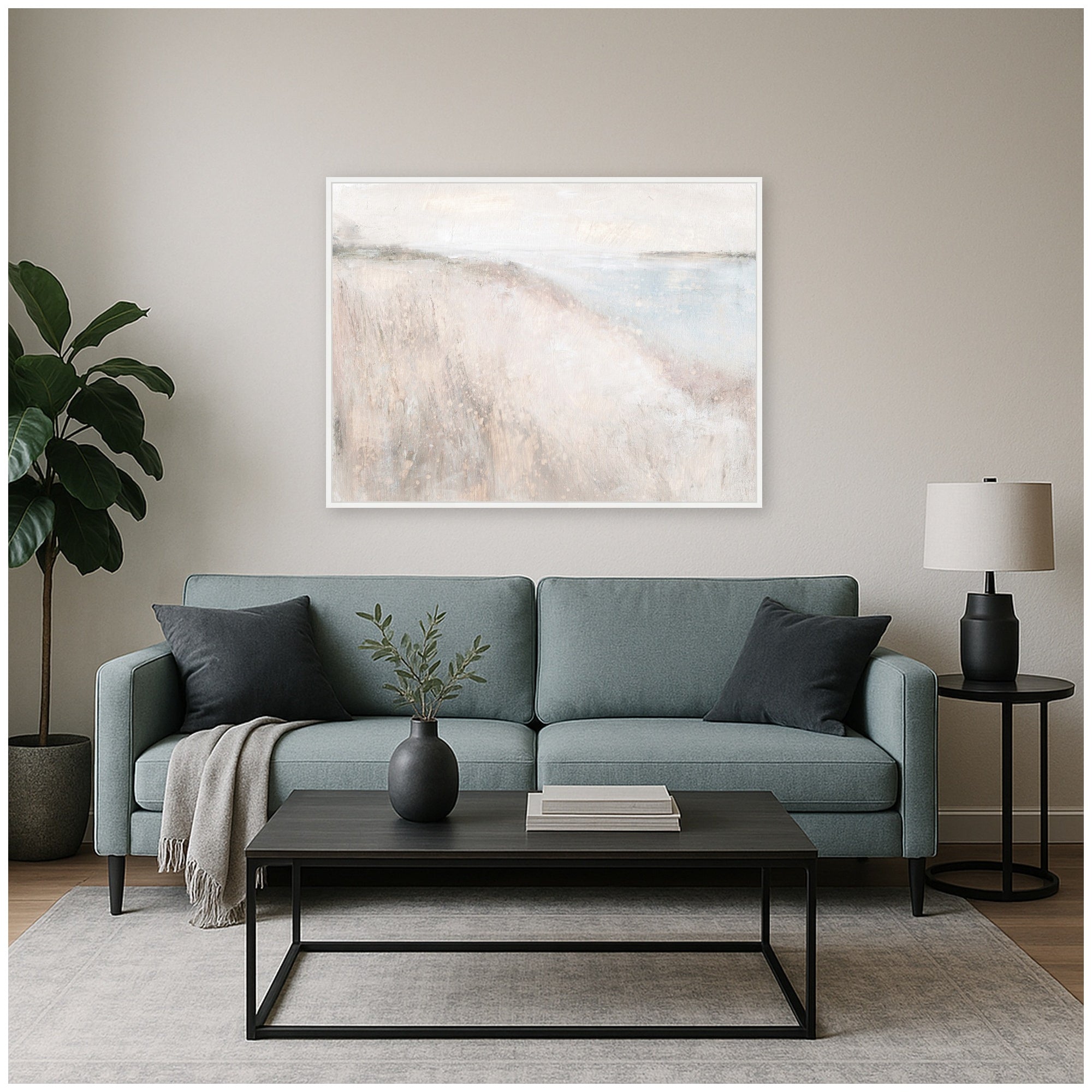 Framed Canvas 42x32 Sylvie White 5