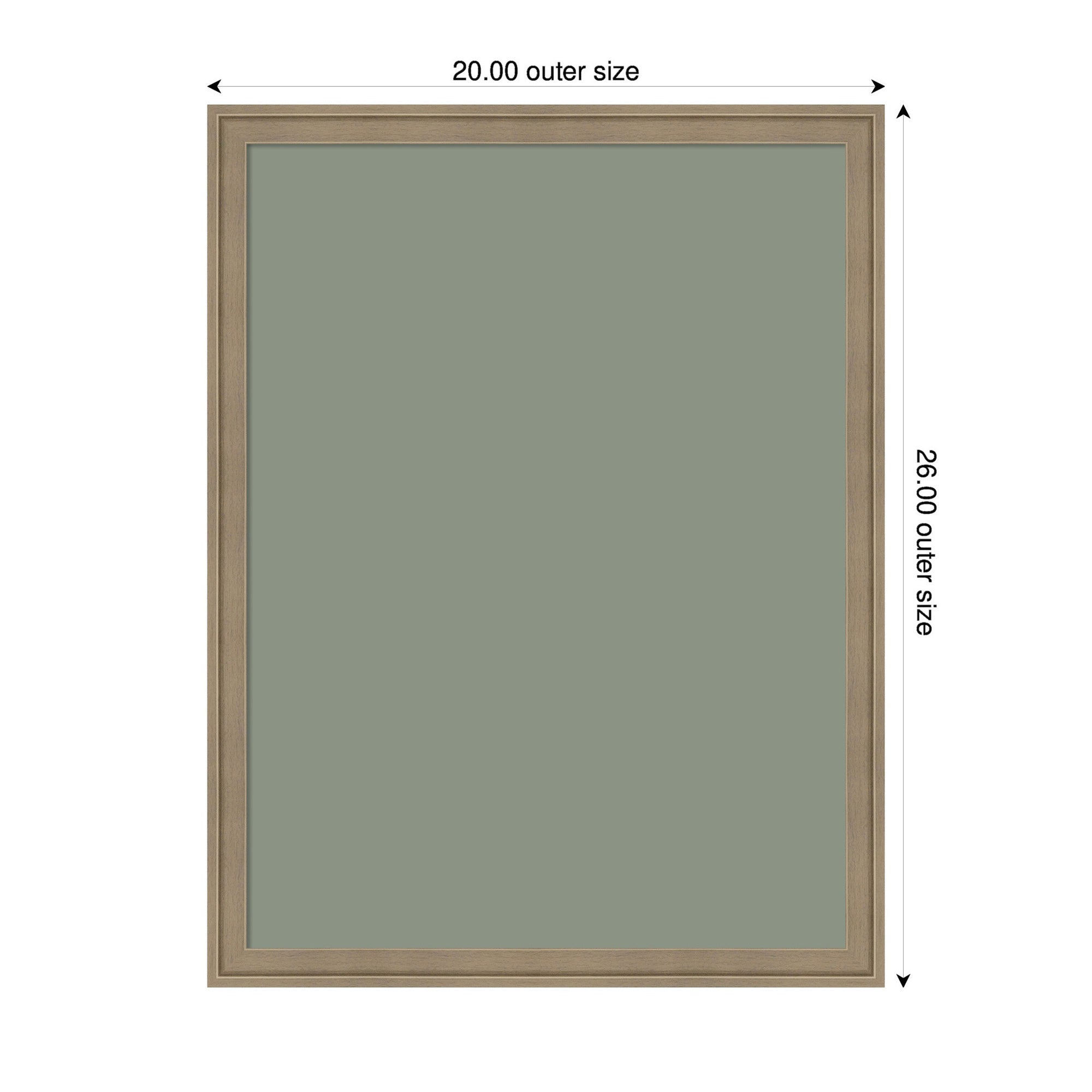 Pinboard Florence Light Brown 20x26 2