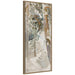 Framed Canvas Sylvie Dark Gold 18x40 1