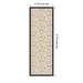 Magnetic Canvas Edith Black 13x37 2