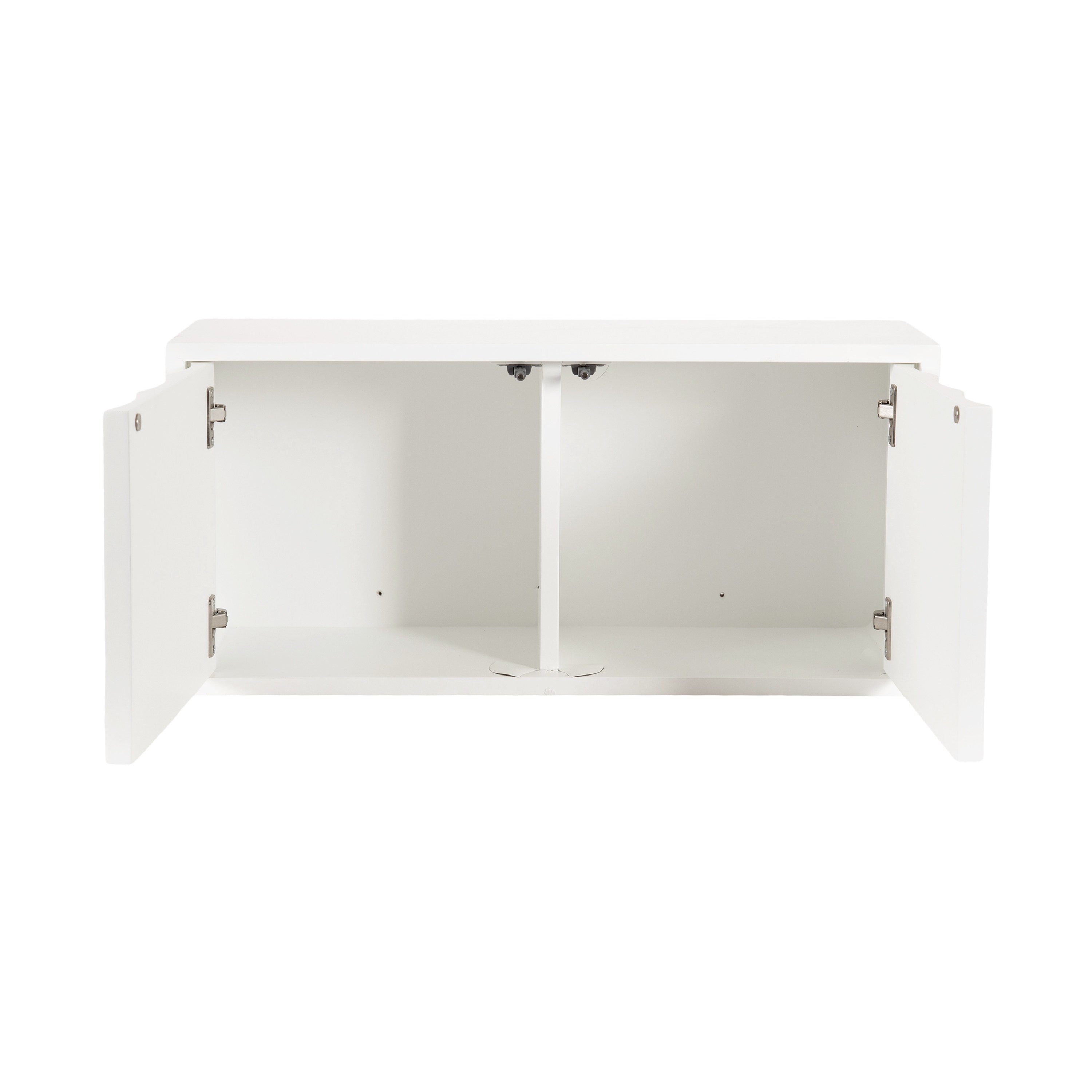 Sartell Scallop Wall Cabinet