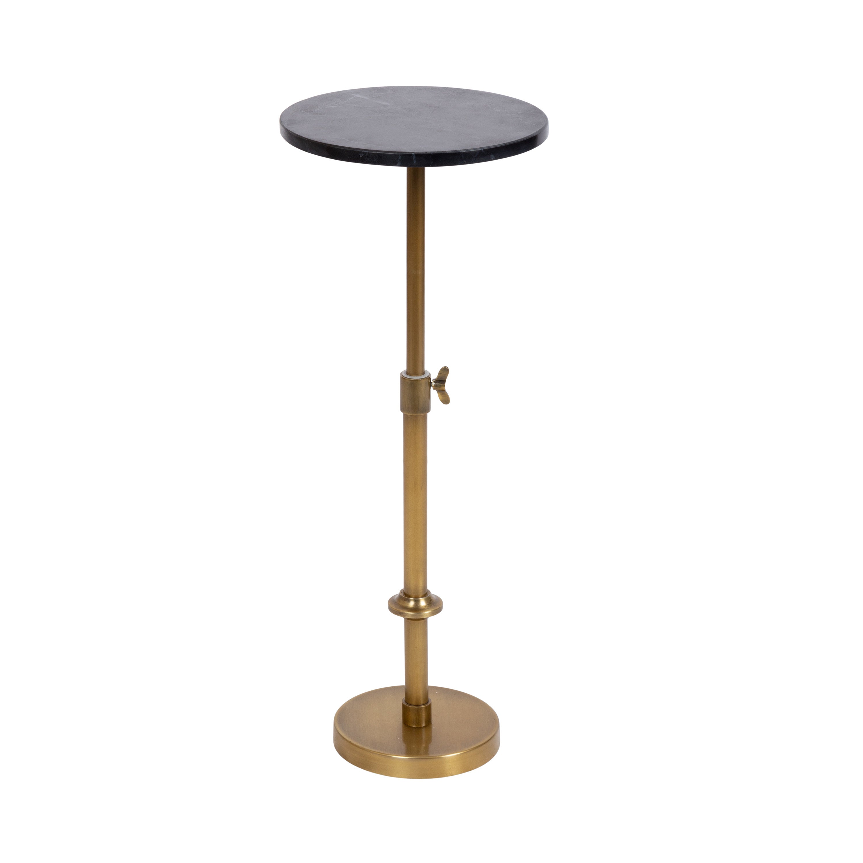 Drink Table Black Gold 10x10x30 5