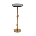 Drink Table Black Gold 10x10x30 5