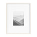 Wall Frame 16x20 matted to 8x10 White Natural 6