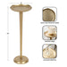 Drink Table Gold 8x8x22 2