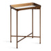 Side Table Bronze 18x12x26 1