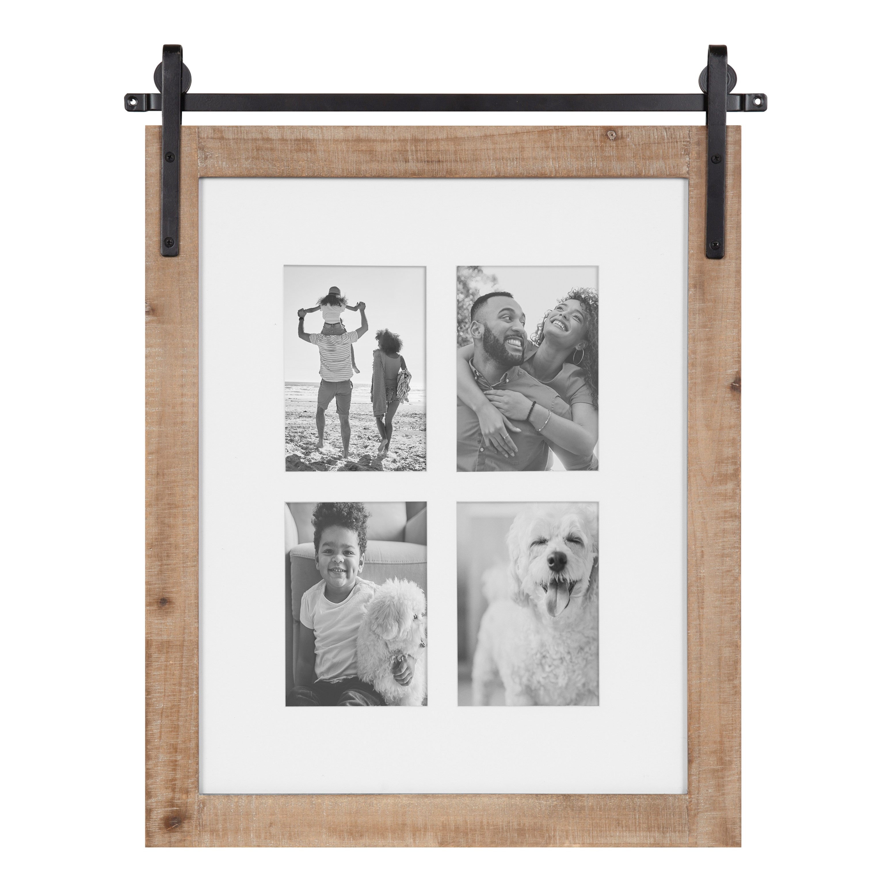 Wall Frame Rustic Brown 16x20 matted to 4op 5