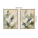 Framed Canvas Sylvie Dark Gold 2 Piece Set 18x24 2