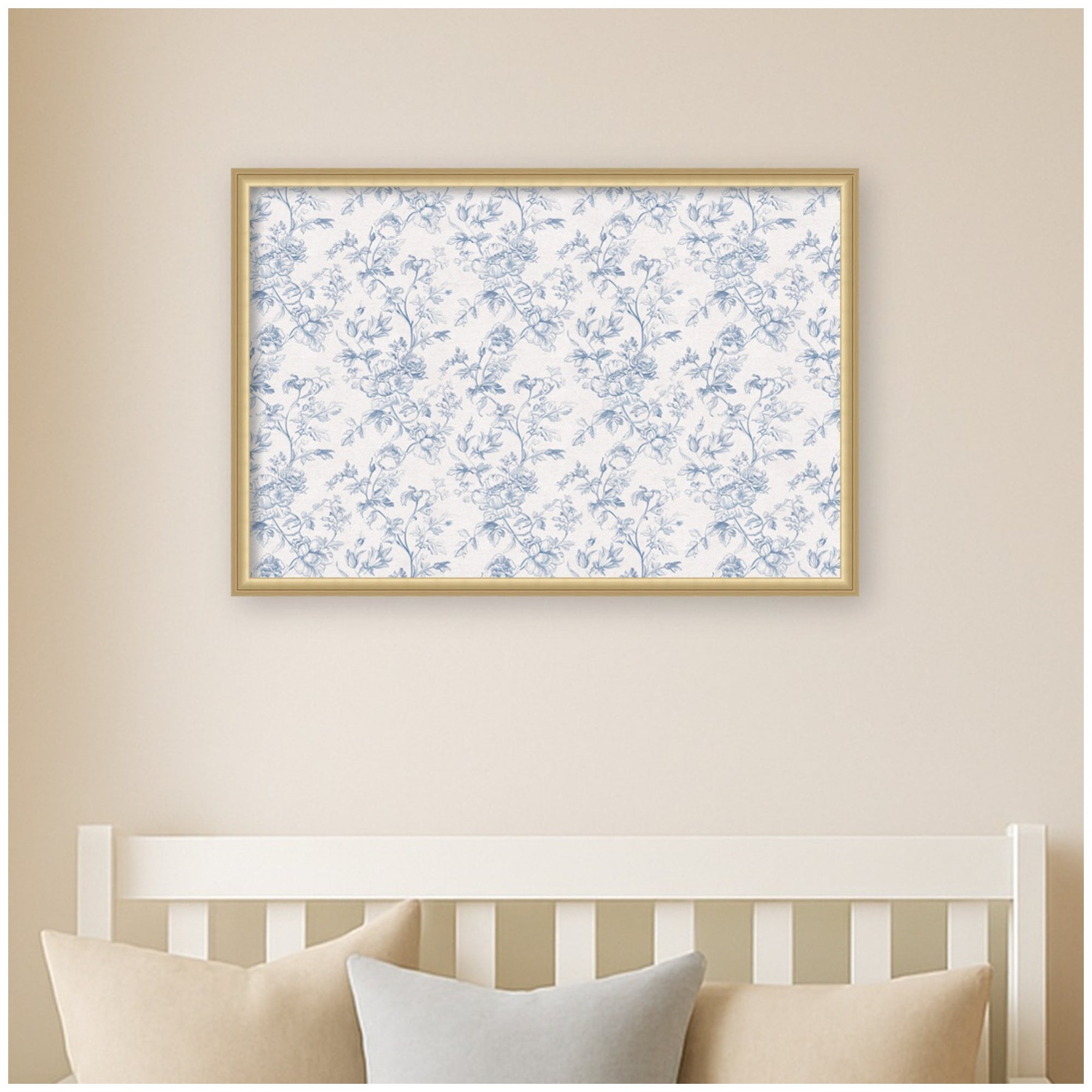 Pinboard 38x26 Florence Gold 7
