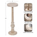 Side Table Whitewash 8x8x23 2