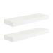 Floating Shelf 2 Piece 24 Inch White 1