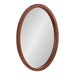 Oval Walnut Brown 18x24 1