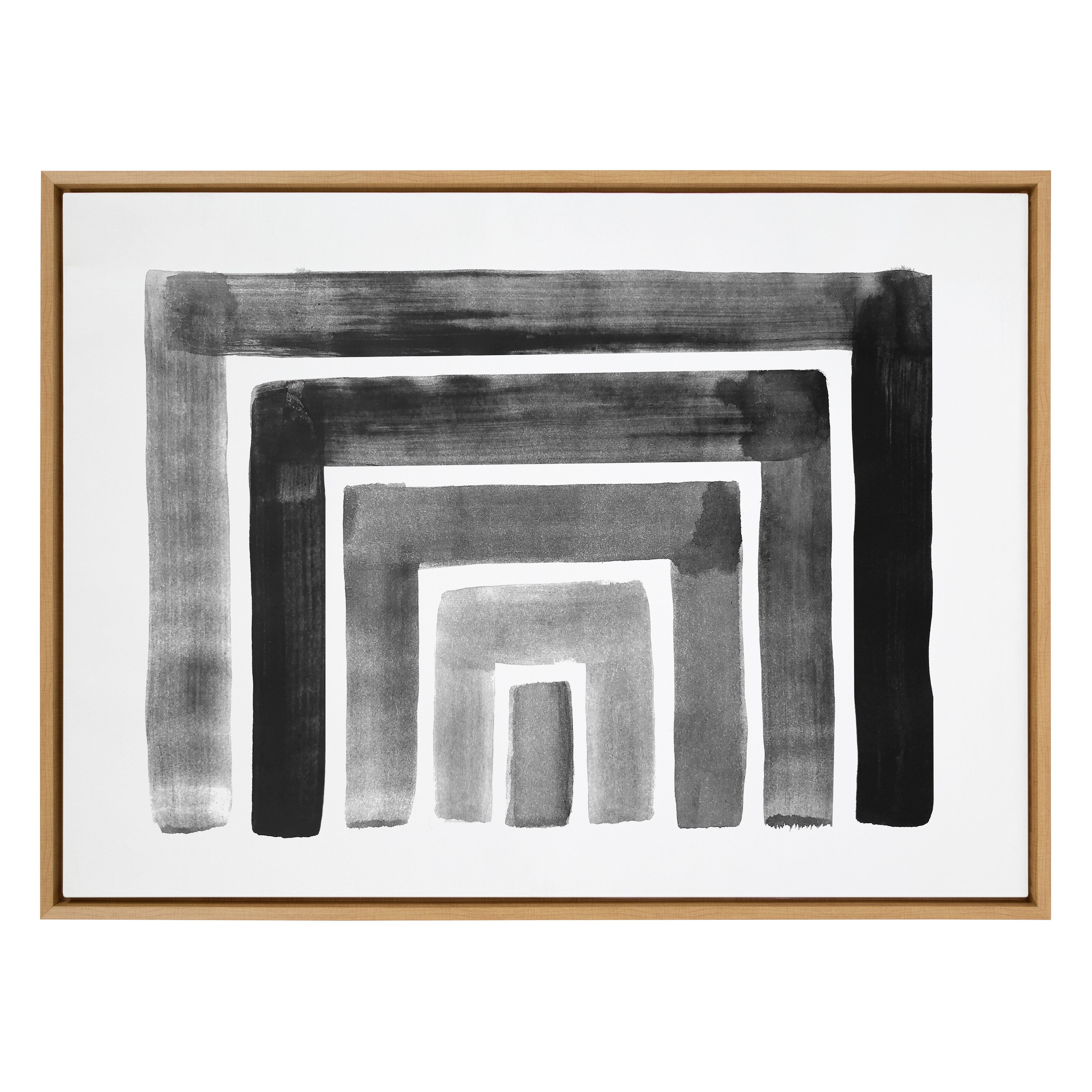 Framed Canvas 31.5x41.5 Sylvie Natural 2