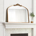 Arch Mirror 36x29 Gold 7