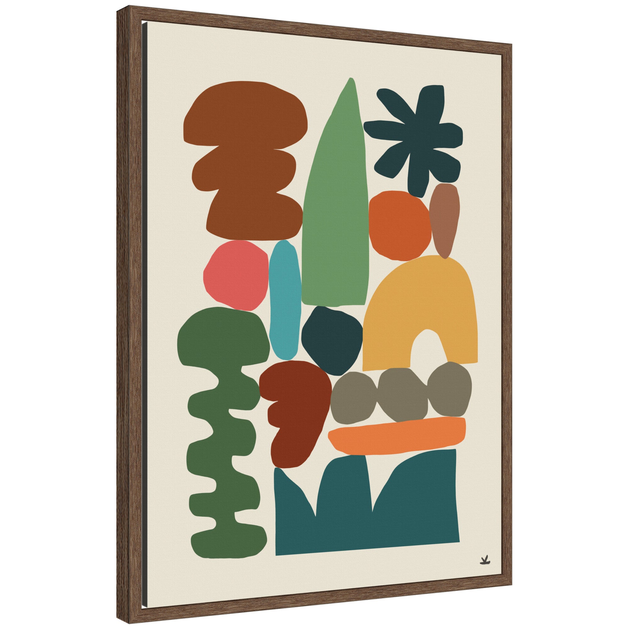 Night Chords 1 by Kelly Knaga Framed Canvas Wall Art Print