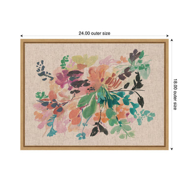 Framed Canvas 24x18 Sylvie Natural 2