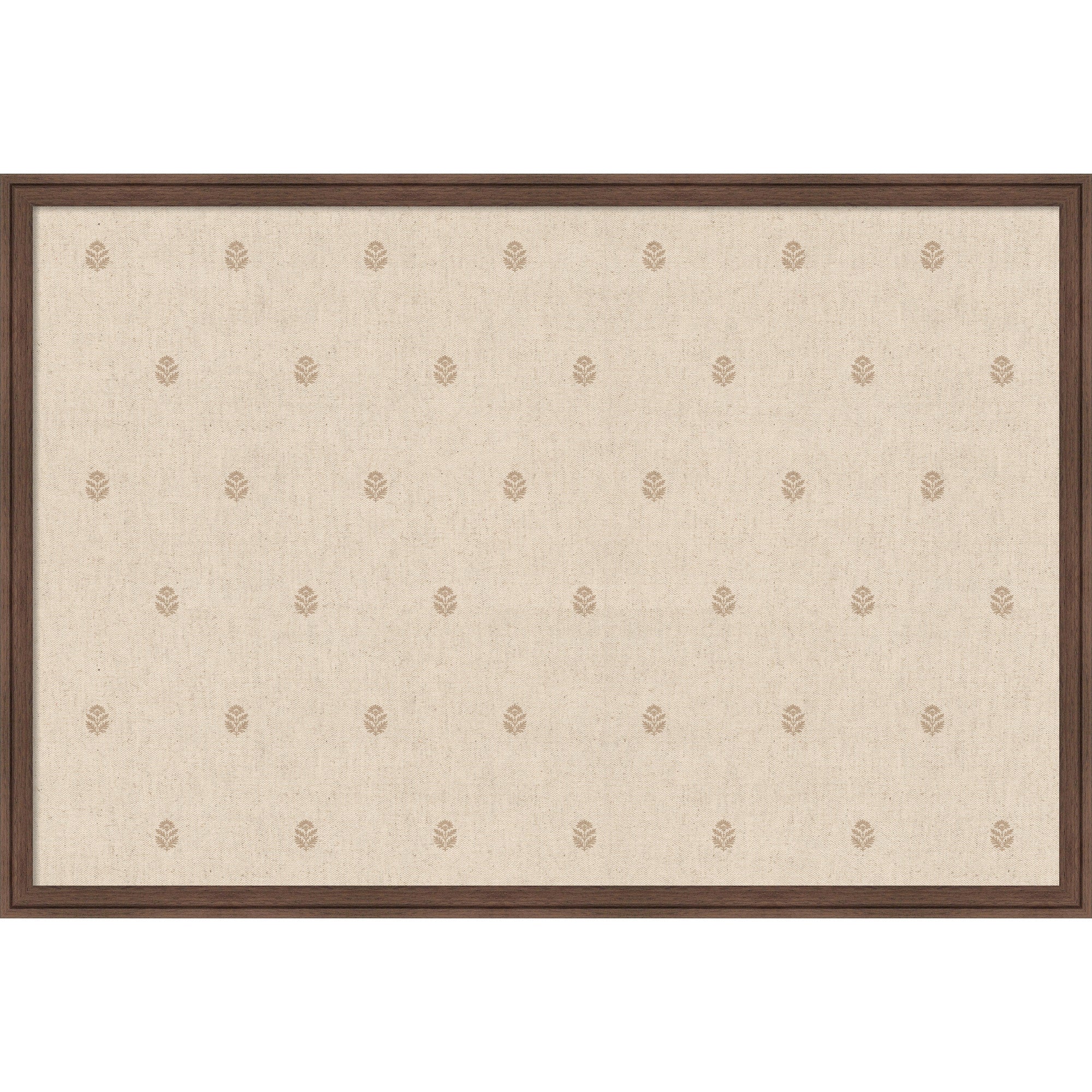 Magnetic Canvas 38x26 Florence Medium Brown 1