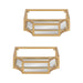 Floating Shelf Gold 2 Piece 3