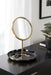 Tabletop Mirror Black Gold 11x15 7