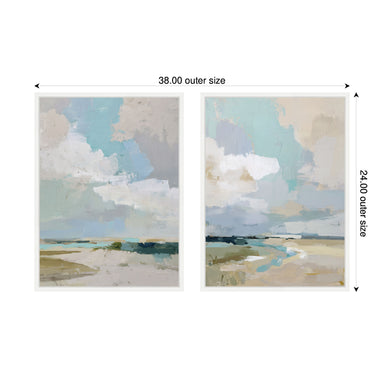 Art Set 2 Piece Set 18x24 Sylvie White 2