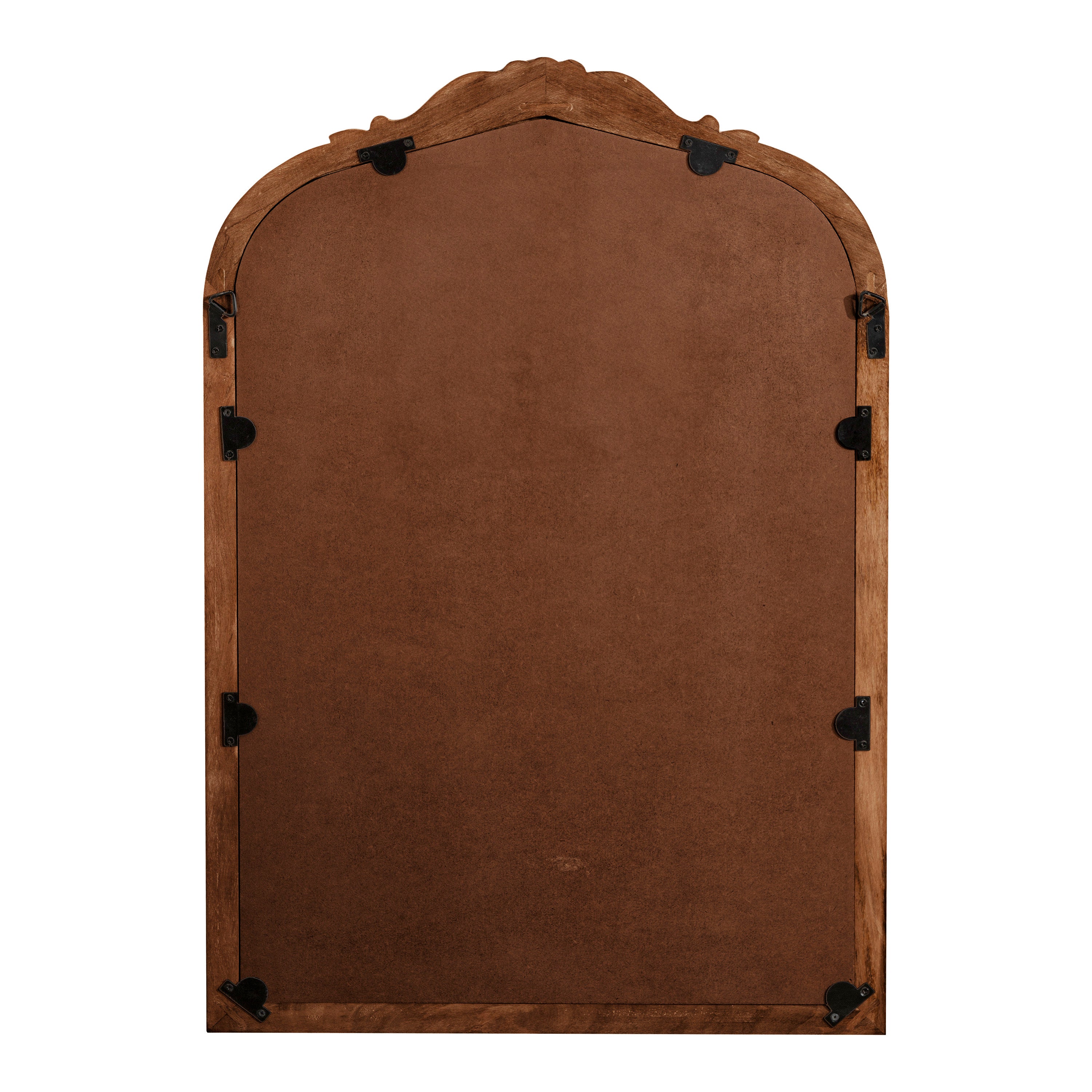 Arch Mirror 24x36 Walnut Brown 4