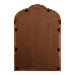 Arch Mirror Walnut Brown 24x36 4