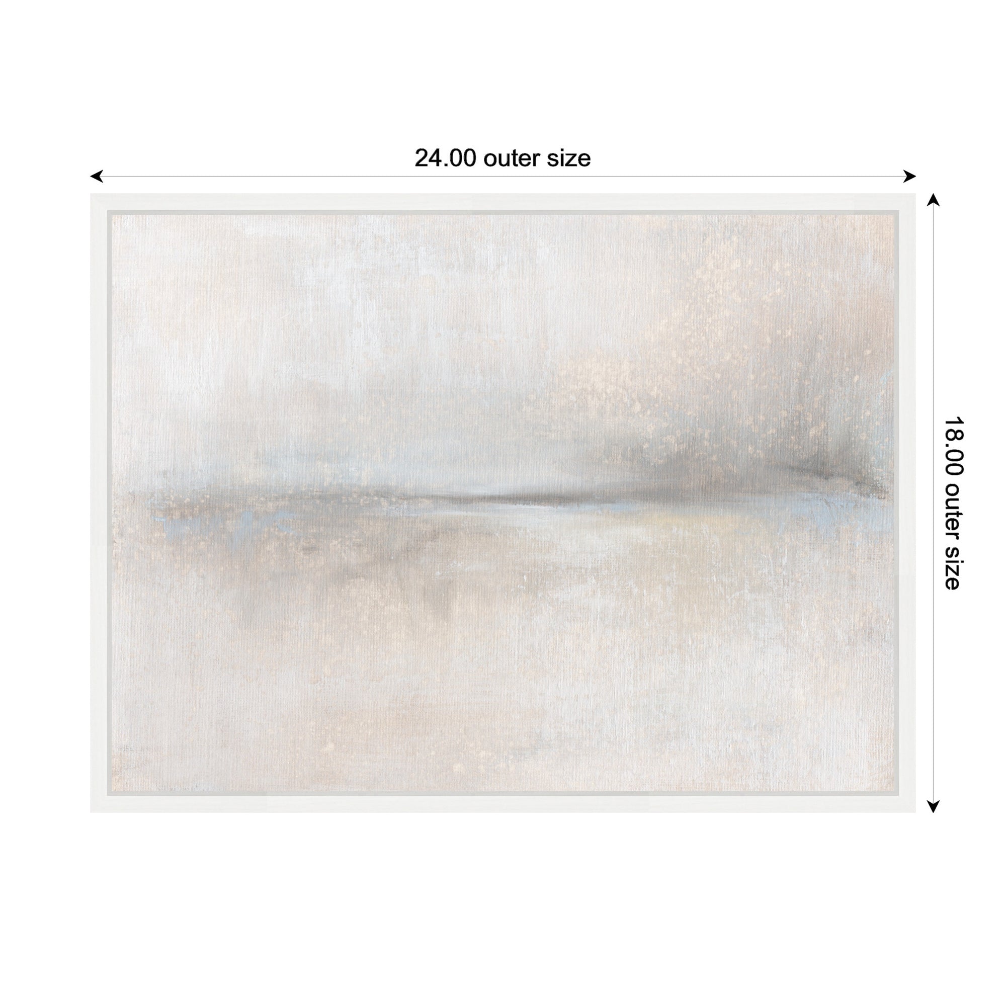 Framed Canvas 24x18 Sylvie White 2