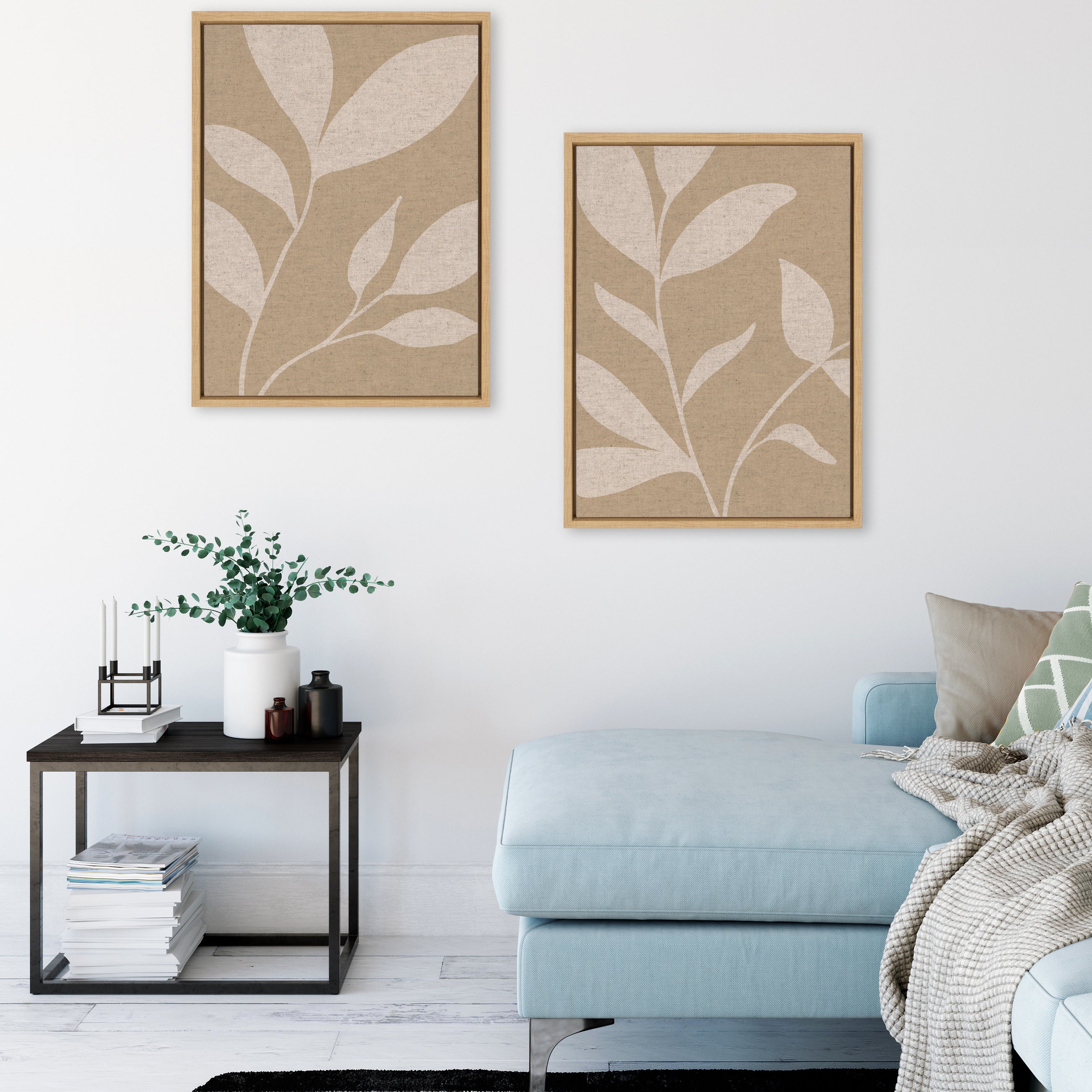 Art Set 2 Piece Set 18x24 Sylvie Natural 6