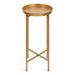 Tea Table Gold 14x14x26 3