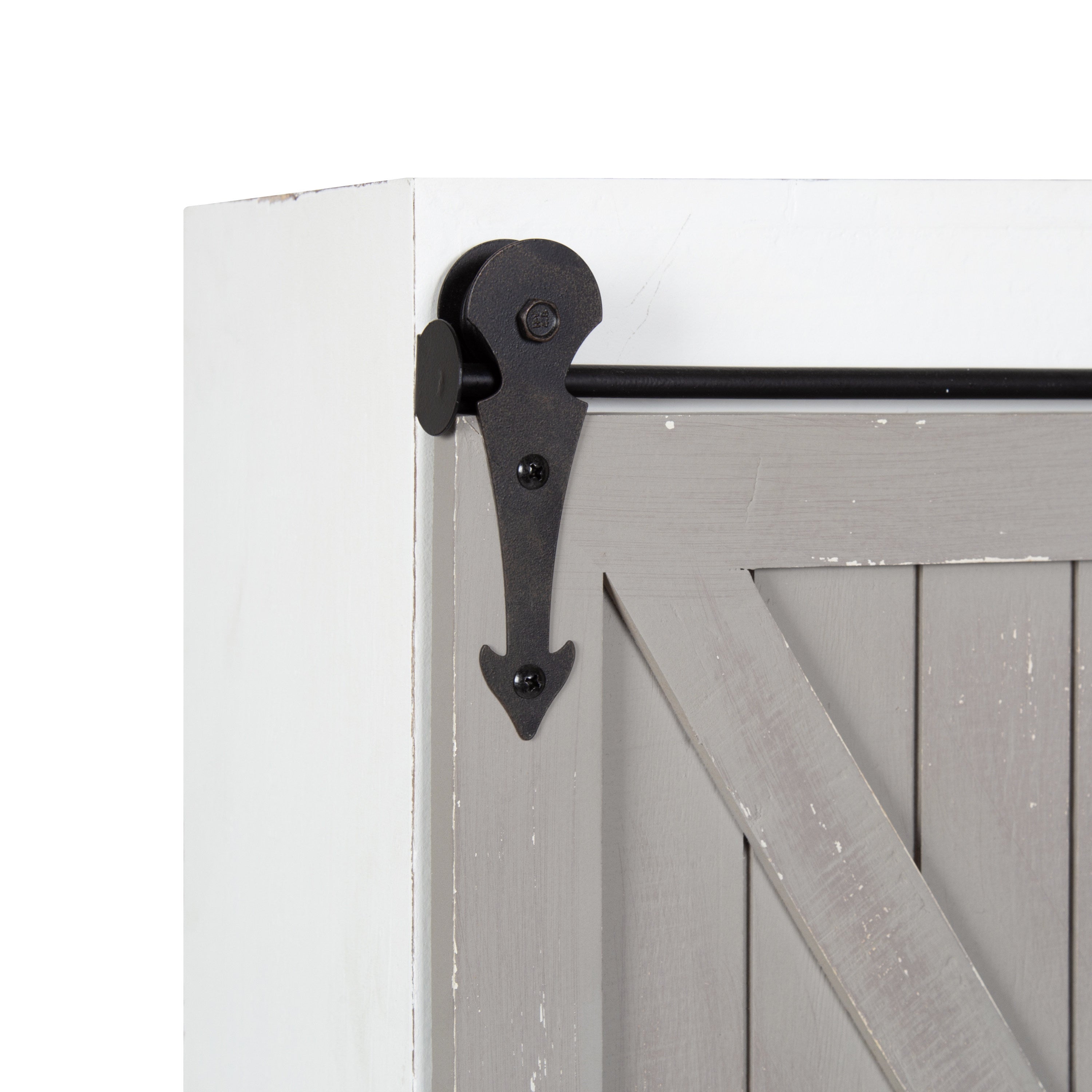 Cabinet White Gray 22x28 5