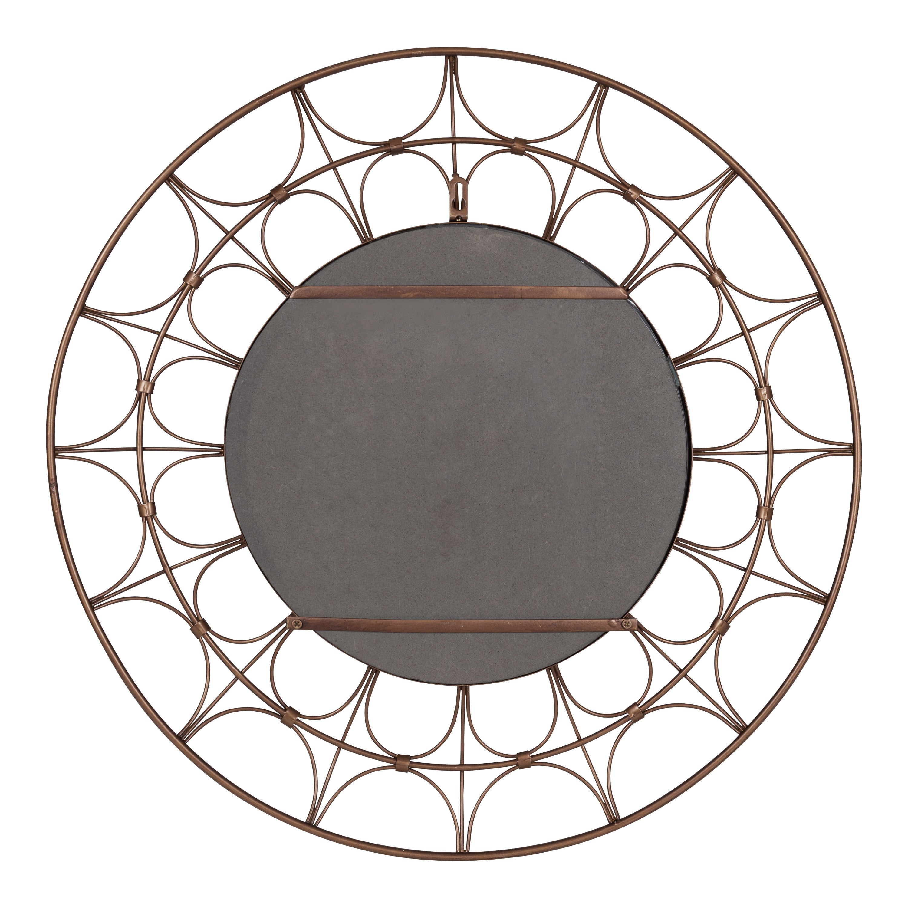 Decorative Mirror Bronze 28" Diameter 4