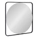 Square Mirror Black 24x24 1