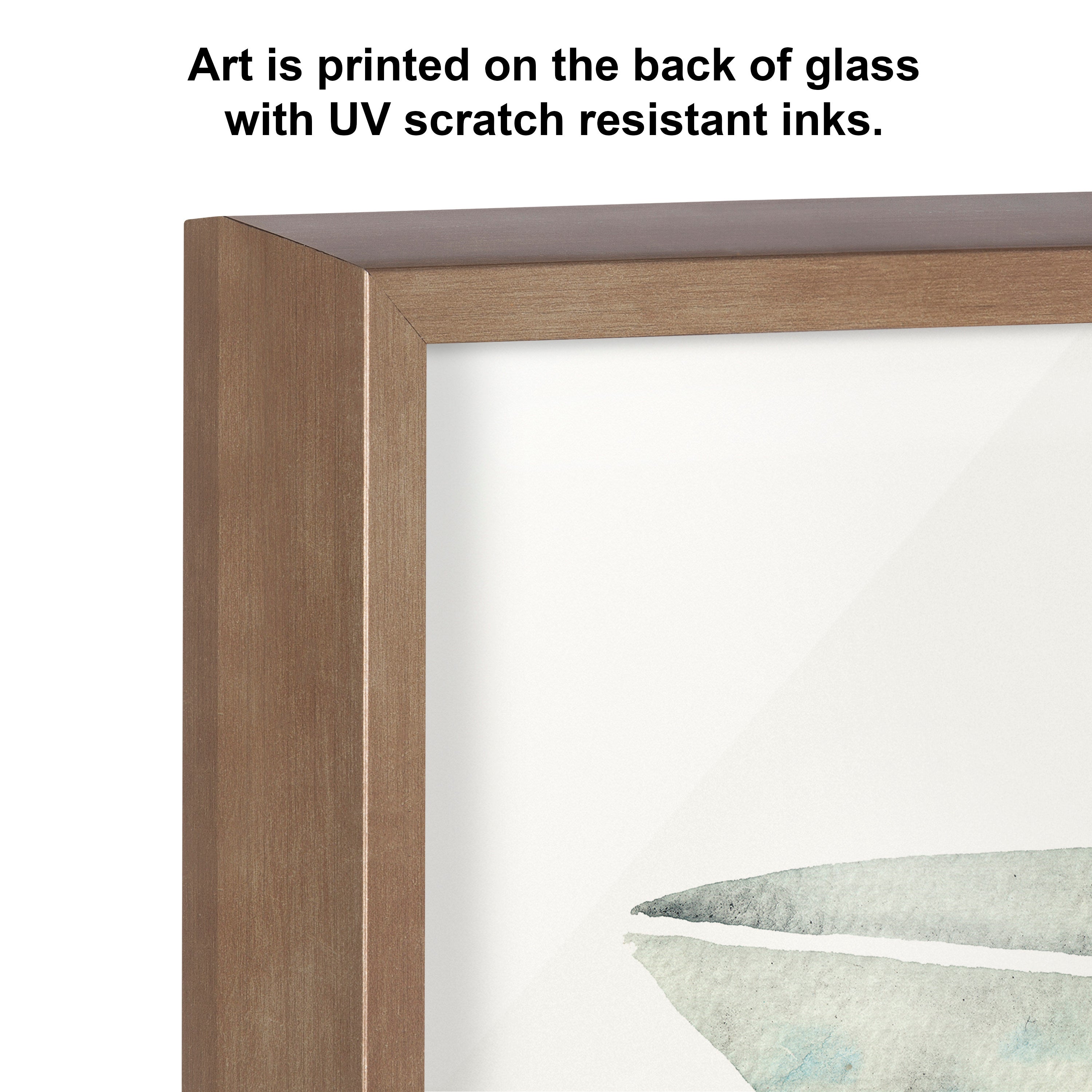 Blake Classic Cocktails Framed Printed Glass by Cat Coquillette