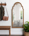Arch Mirror Rustic Brown 24x48 6