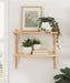 Accent Shelf Natural 24x8x24 6