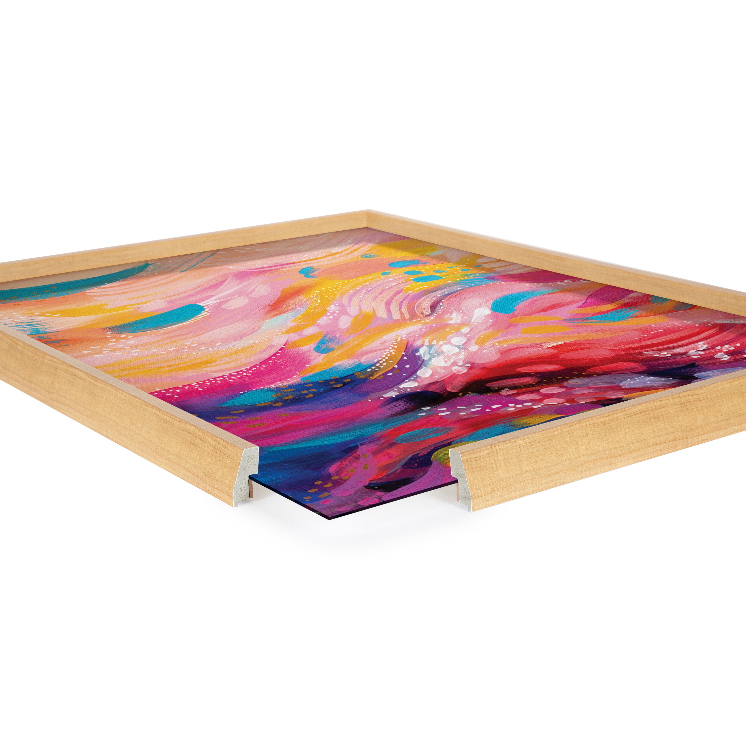 Blake BrushStrokes 90 Framed Printed Art by Jessi Raulet of Ettavee