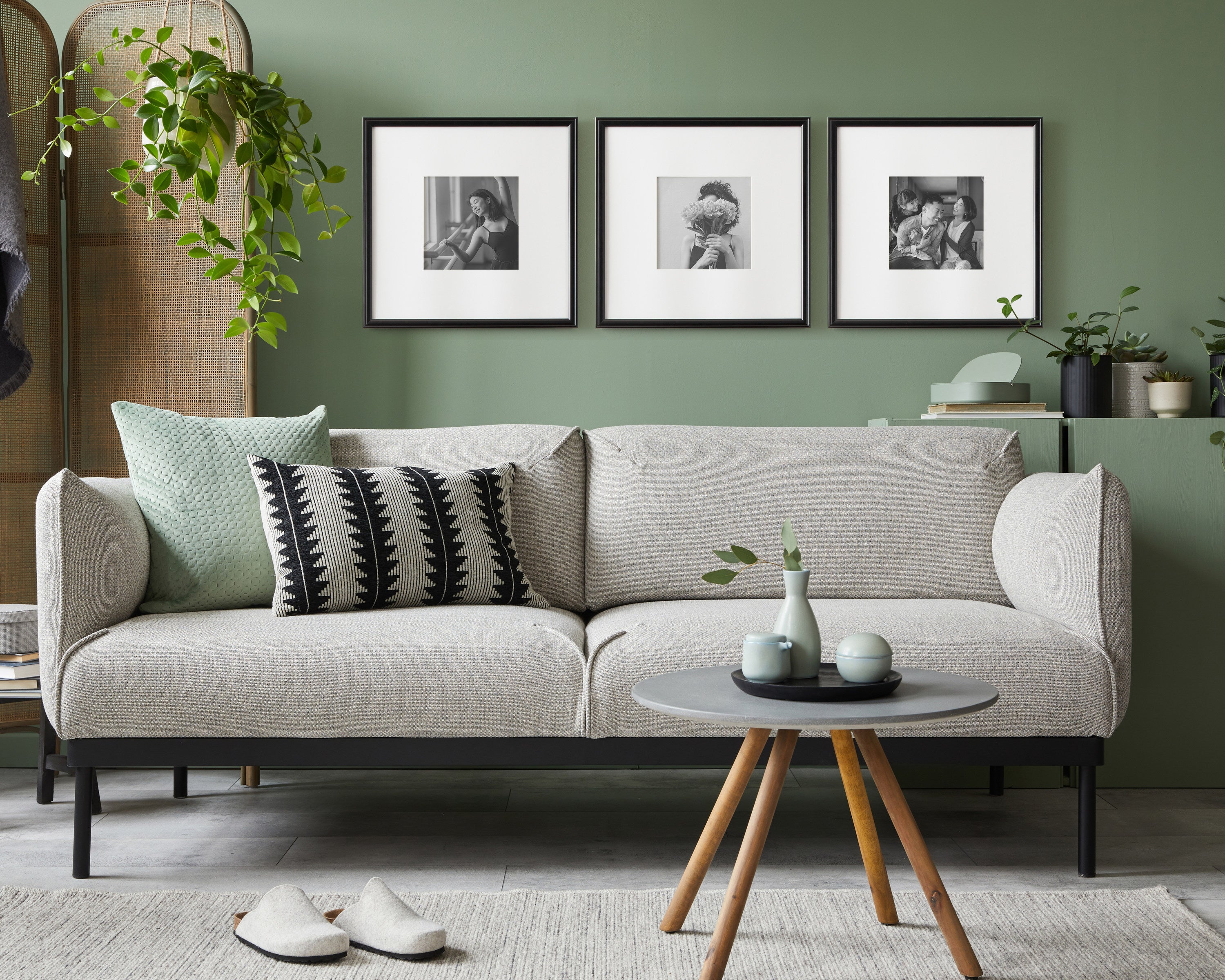 Wall Frame Black 16x16 matted to 8x8 7