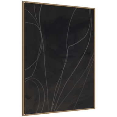 Framed Canvas Sylvie Dark Gold 32x42 1