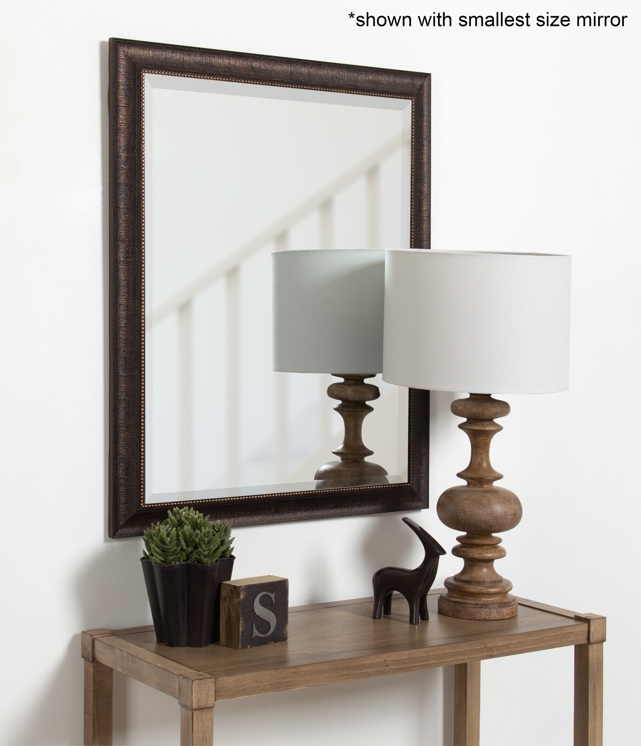Rectangle Mirror Bronze 22x28 6