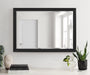 Rectangle Mirror Black 28x40 7