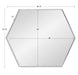 Hexagon Mirror Silver 24x36 5