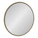 Round Mirror Gold 24" Diameter 2