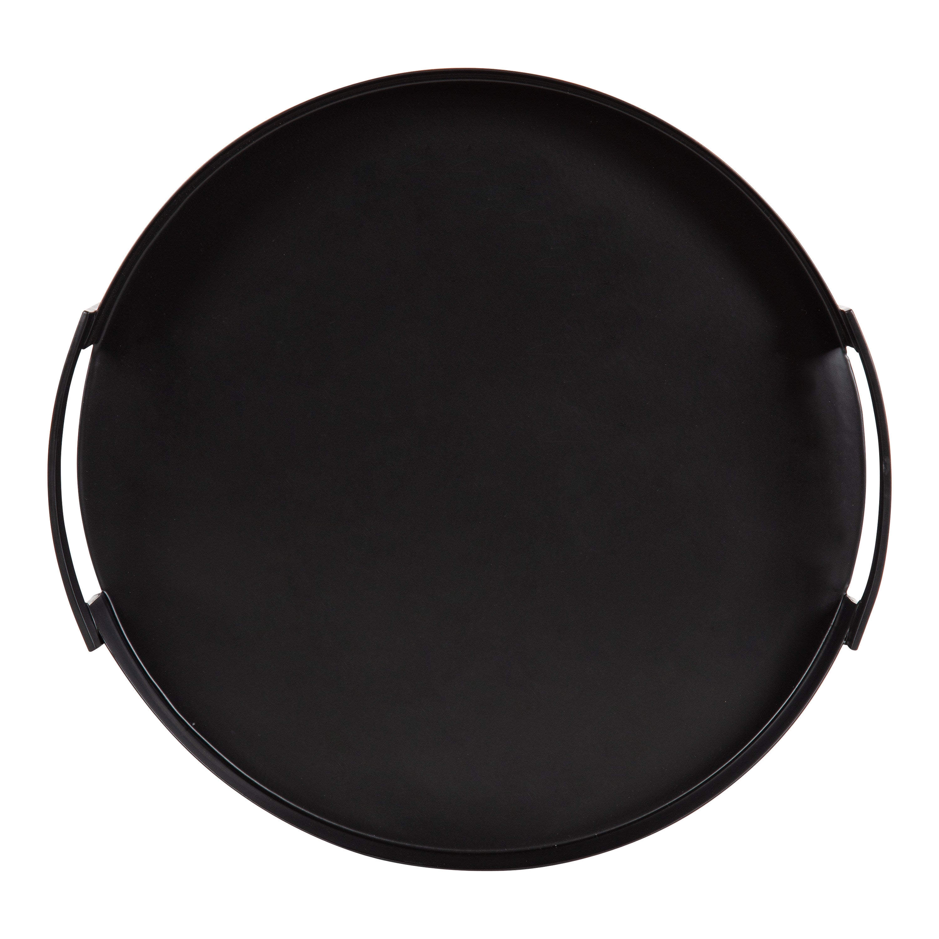 Single Tray Black 15" Diameter 4