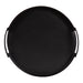 Single Tray Black 15" Diameter 4