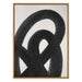 Framed Canvas Sylvie Natural 32x42 2