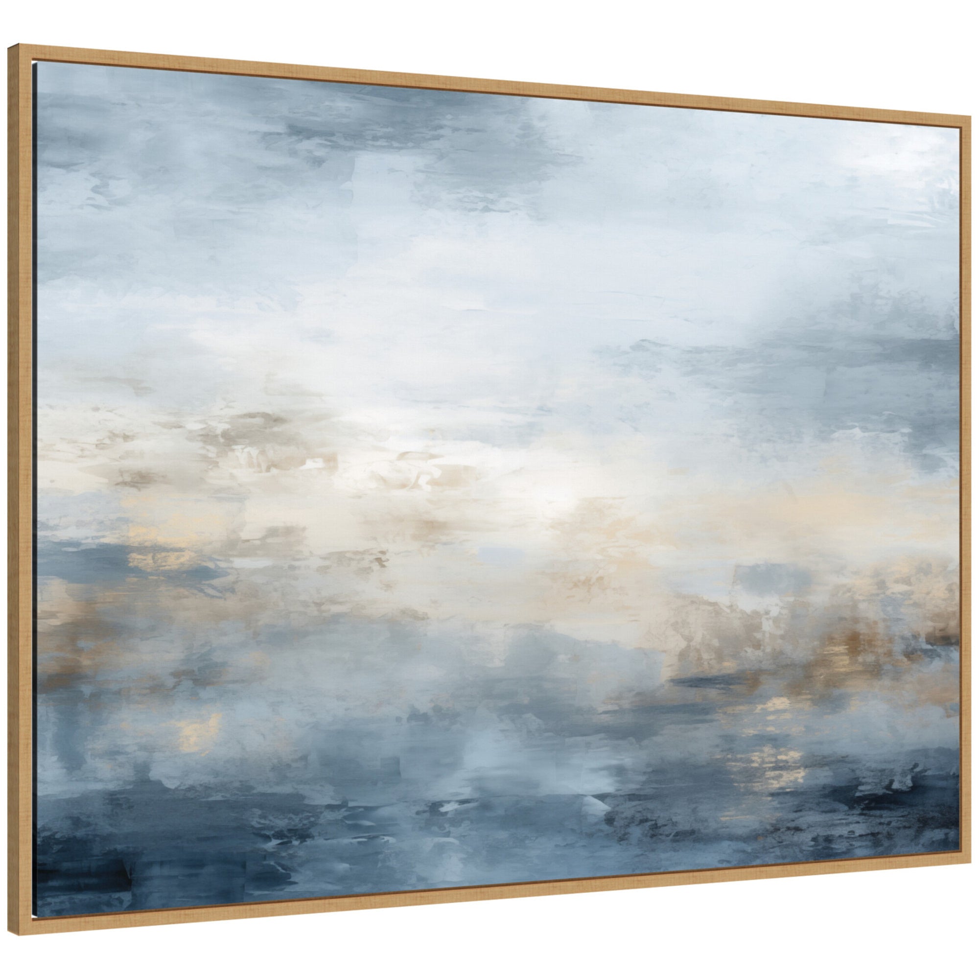 Framed Canvas 42x32 Sylvie Natural 1