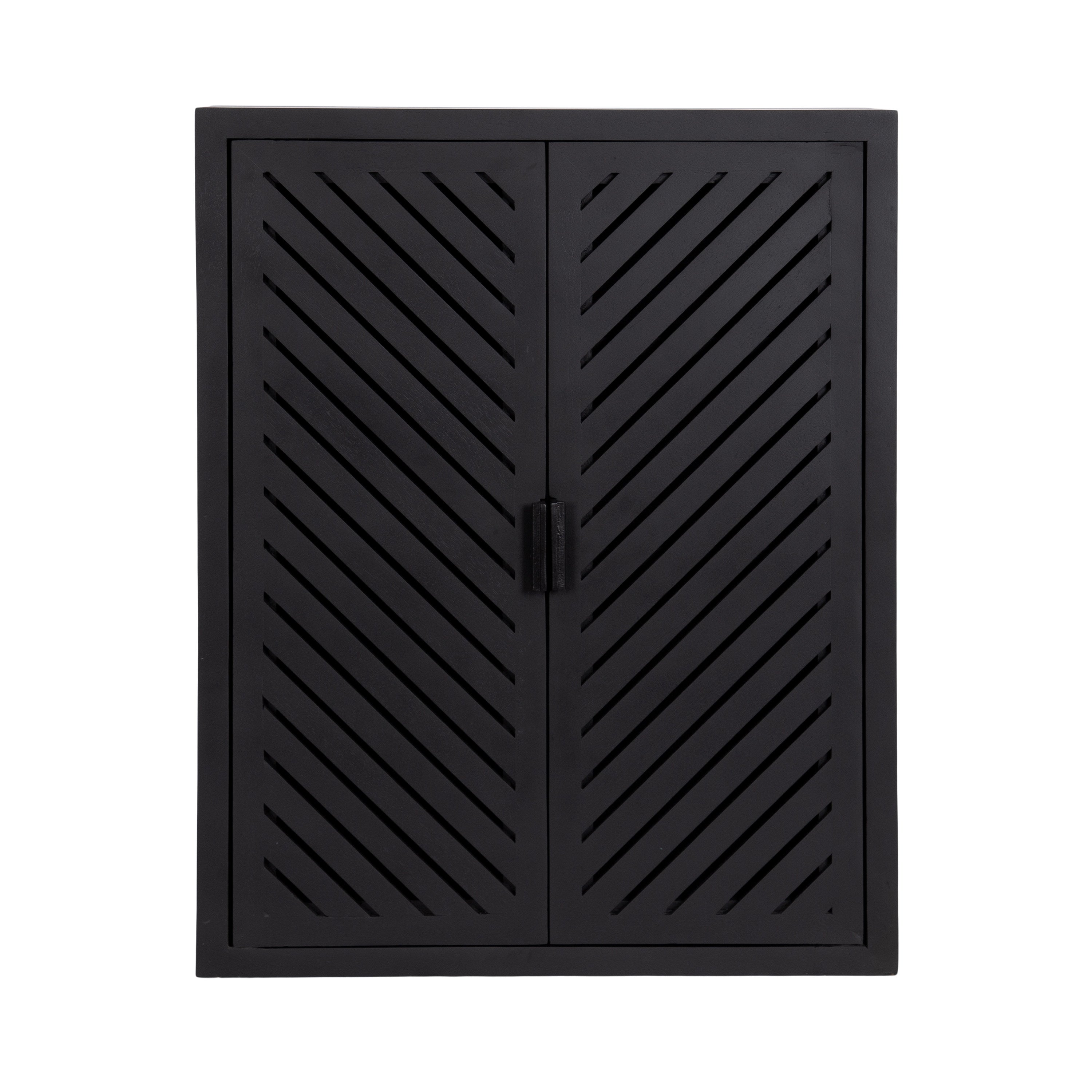 Cabinet Black 22x7x28 6