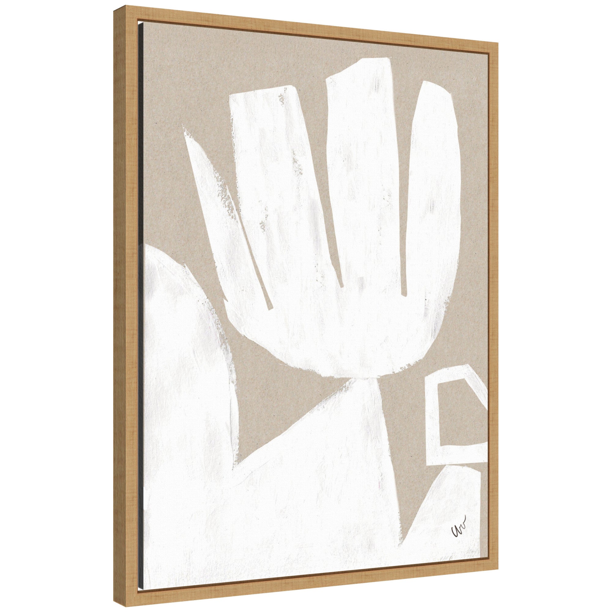 Framed Canvas 18x24 Sylvie Natural 1