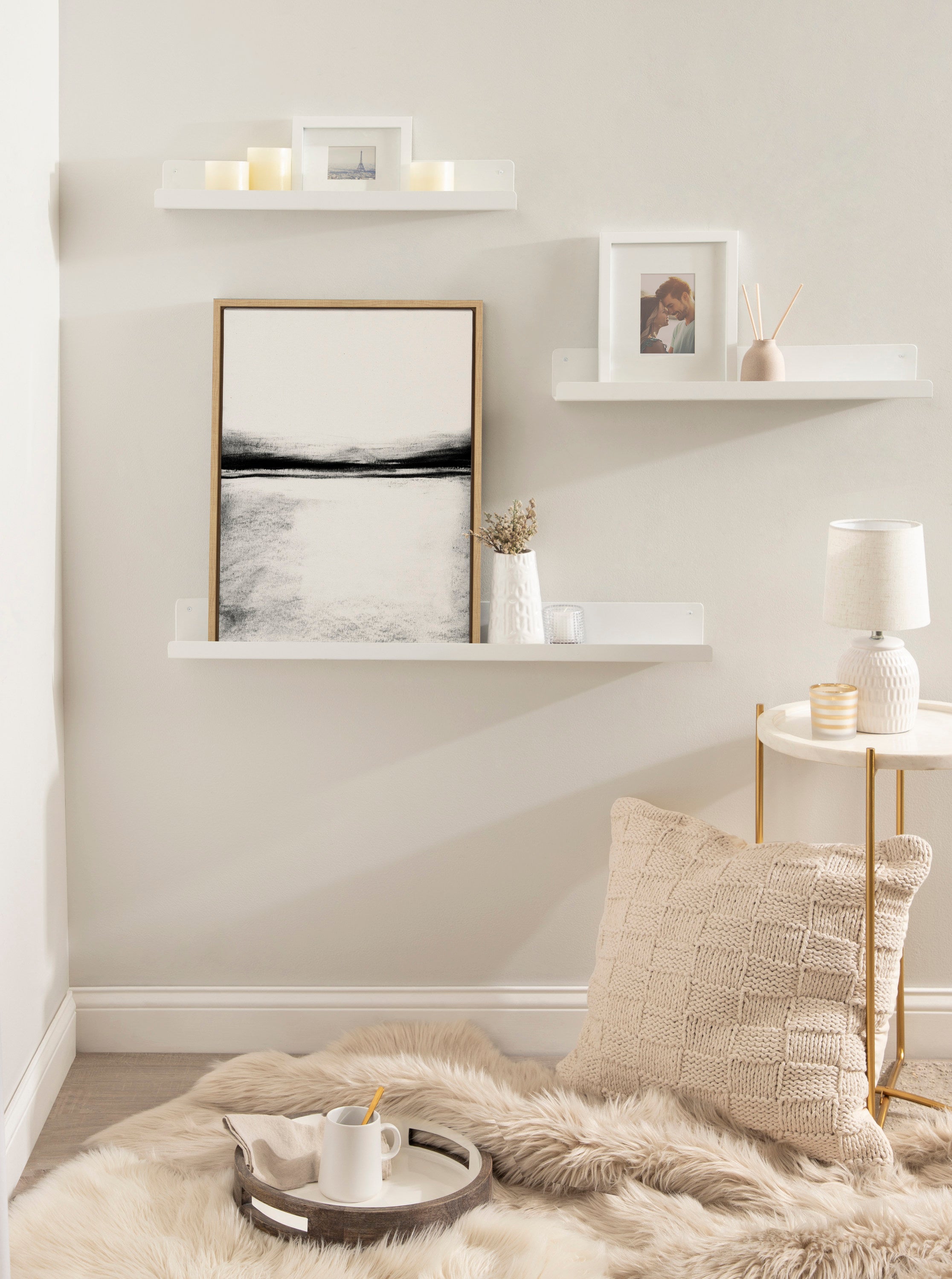 Framed Canvas Sylvie Natural 18x24 5